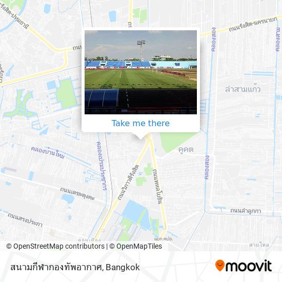 สนามกีฬากองทัพอากาศ map