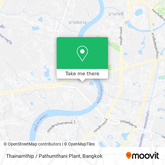 Thainamthip / Pathumthani Plant map