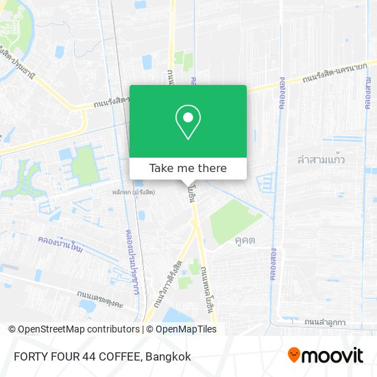 FORTY FOUR 44 COFFEE map