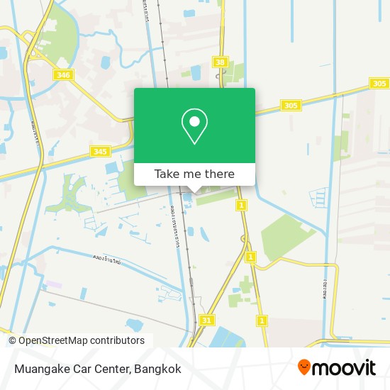 Muangake Car Center map