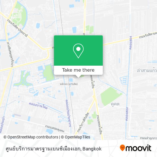 ศูนย์บริการมาตรฐานเบนซ์เมืองเอก map