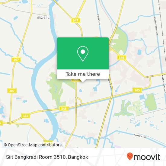 Siit Bangkradi Room 3510 map