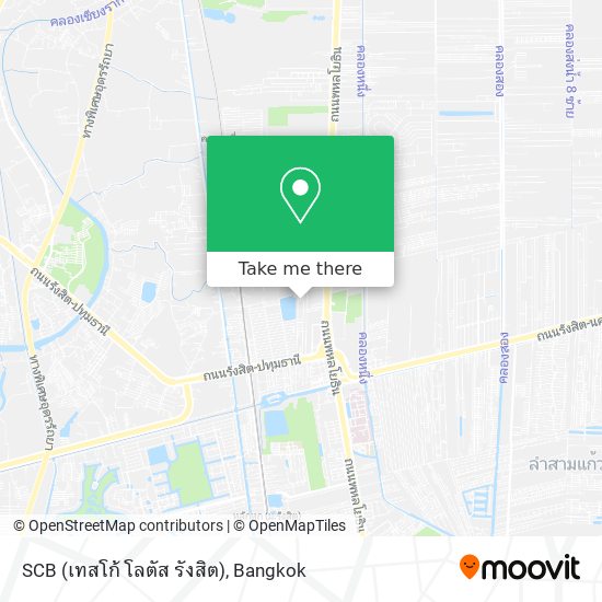 SCB (เทสโก้ โลตัส รังสิต) map