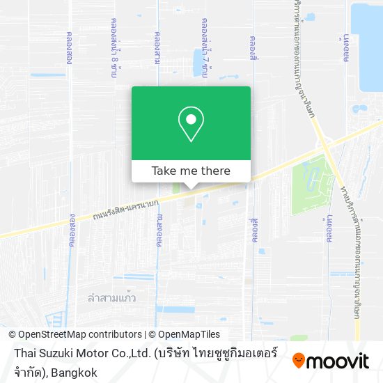 Thai Suzuki Motor Co.,Ltd. (บริษัท ไทยซูซูกิมอเตอร์ จำกัด) map