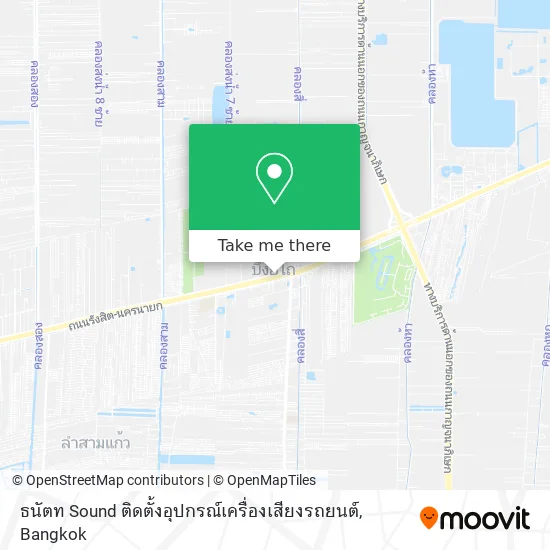 ธนัตท Sound ติดตั้งอุปกรณ์เครื่องเสียงรถยนต์ map