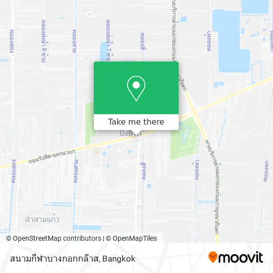 สนามกีฬาบางกอกกล๊าส map