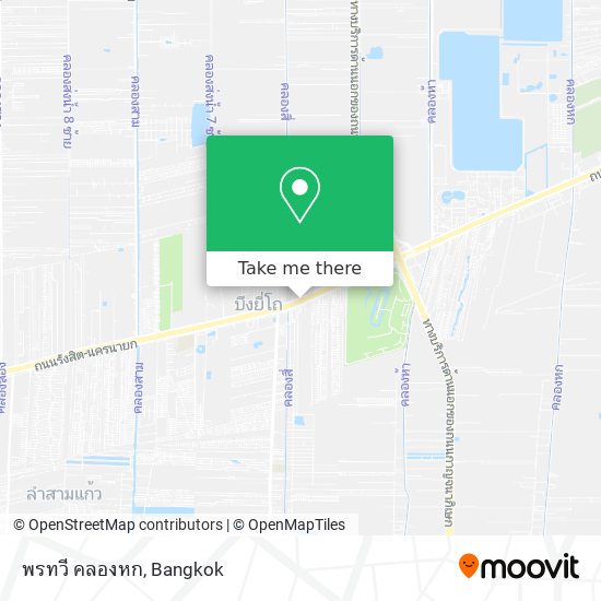 พรทวี คลองหก map
