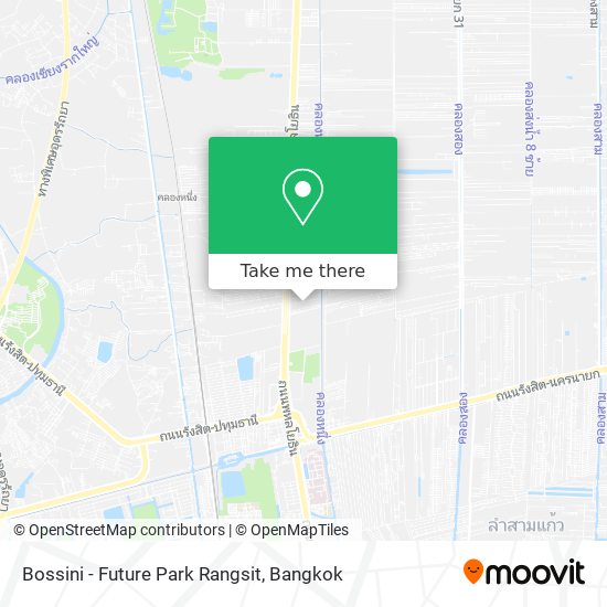 Bossini - Future Park Rangsit map