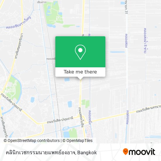 คลินิกเวชกรรมนายแพทย์องอาจ map