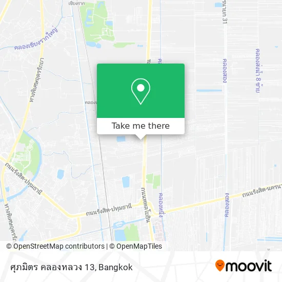 ศุภมิตร คลองหลวง 13 map