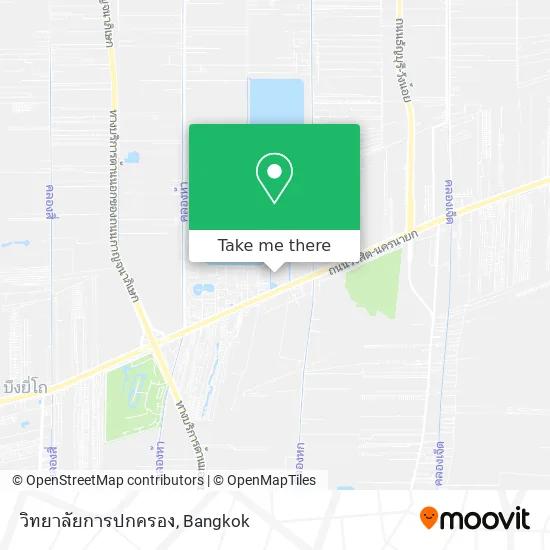 วิทยาลัยการปกครอง map