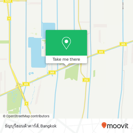 ธัญบุรีฮอนด้าคาร์ส์ map