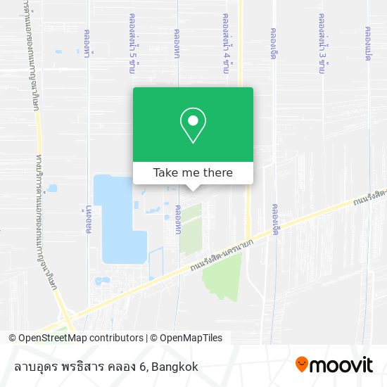 ลาบอุดร พรธิสาร คลอง 6 map