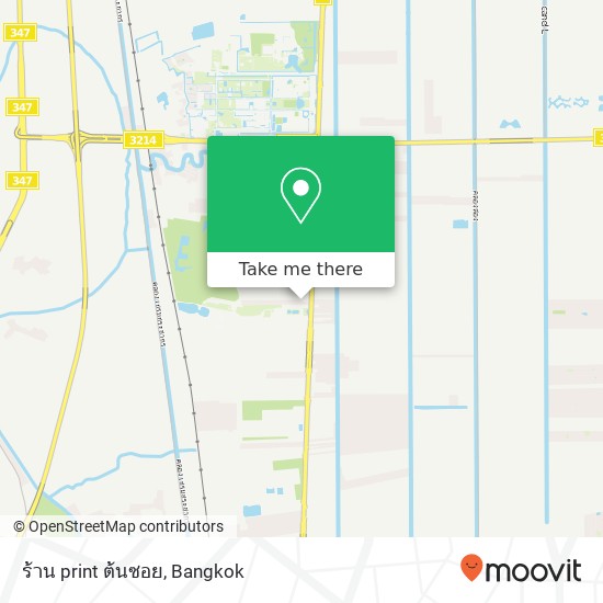 ร้าน print ต้นซอย map