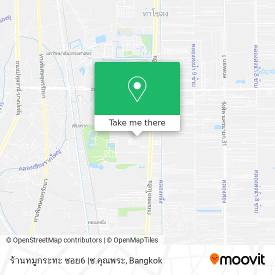ร้านหมูกระทะ ซอย6 |ซ.คุณพระ map