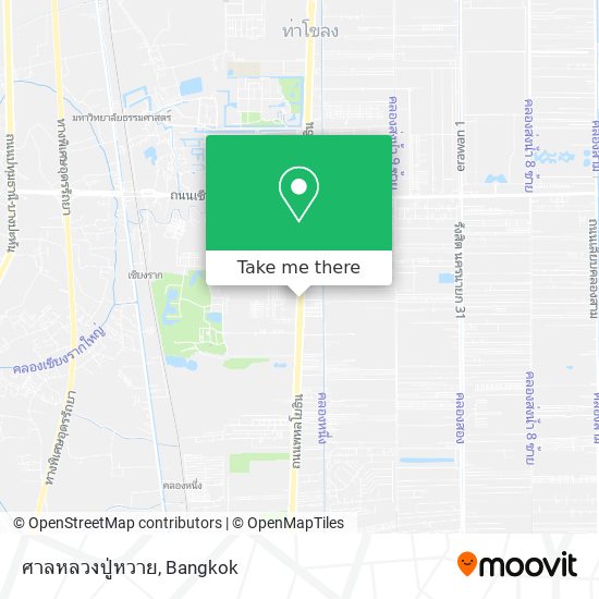 ศาลหลวงปู่หวาย map