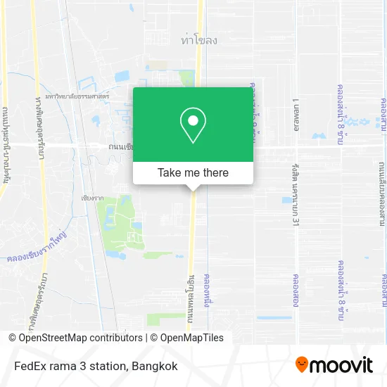FedEx rama 3 station map