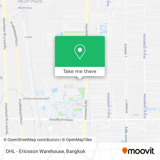 DHL - Ericsson Warehouse map