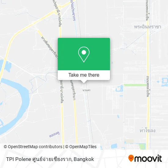 TPI Polene ศูนย์จ่ายเชียงราก map