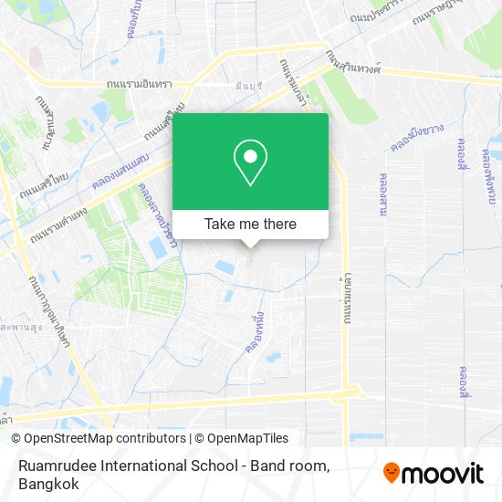 Ruamrudee International School - Band room map