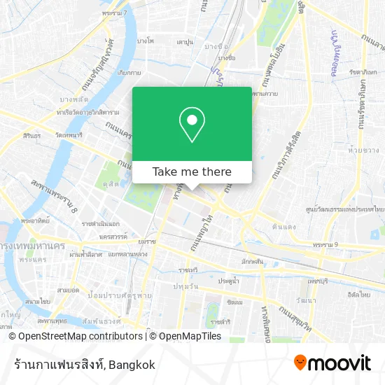 ร้านกาแฟนรสิงห์ map