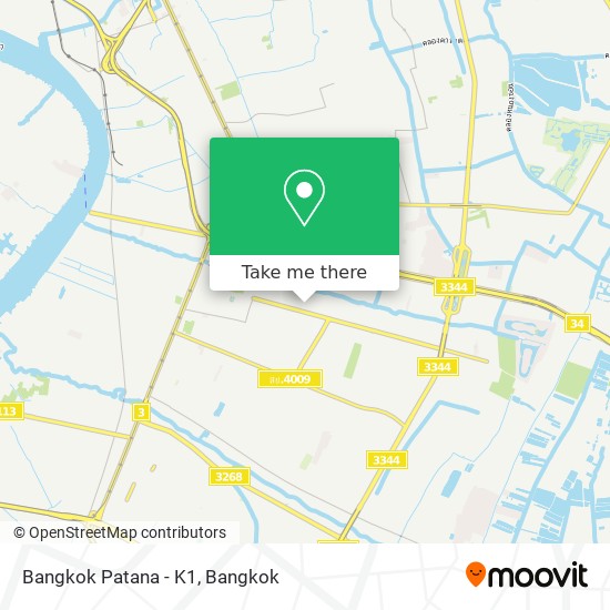 Bangkok Patana - K1 map