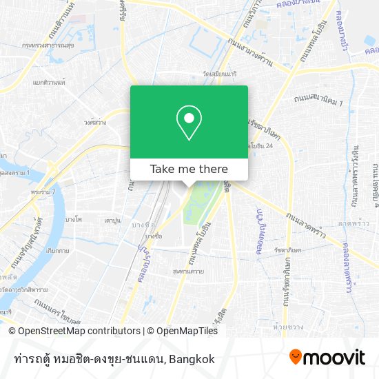 ท่ารถตู้ หมอชิต-ดงขุย-ชนแดน map