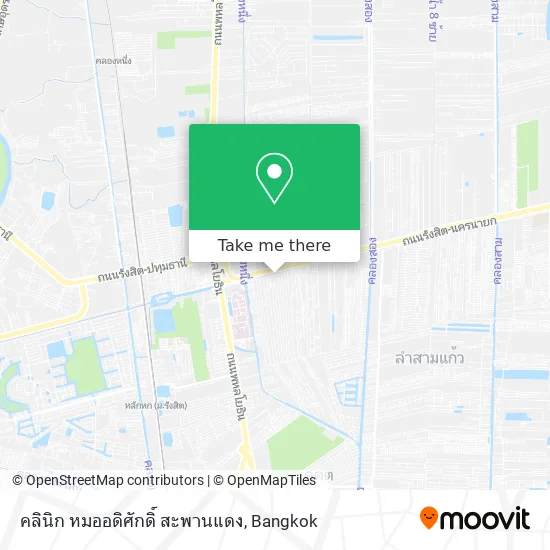 คลินิก หมออดิศักดิ์ สะพานแดง map