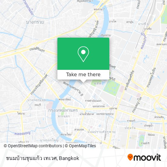 ขนมบ้านขุนแก้ว เทเวศ map