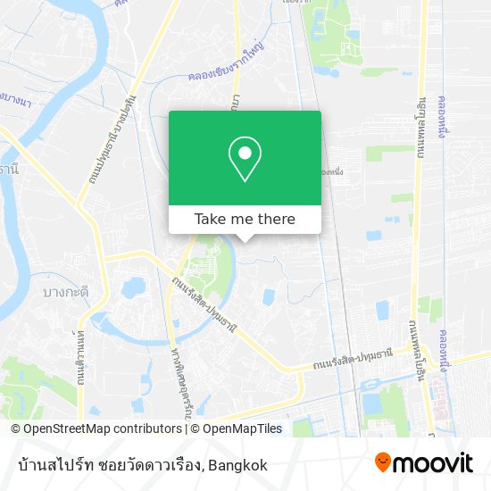 บ้านสไปร์ท ซอยวัดดาวเรือง map