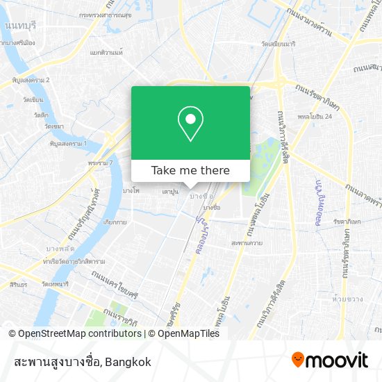 สะพานสูงบางซื่อ map