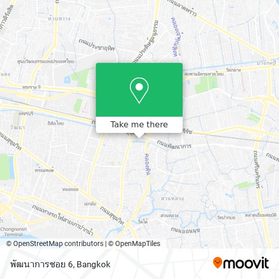 พัฒนาการซอย 6 map