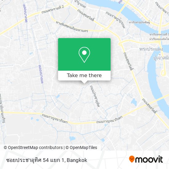 ซอยประชาอุทิศ 54 แยก 1 map