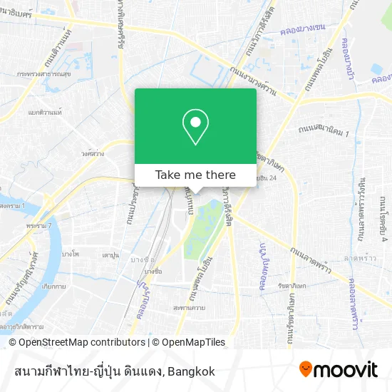สนามกีฬาไทย-ญี่ปุ่น ดินแดง map