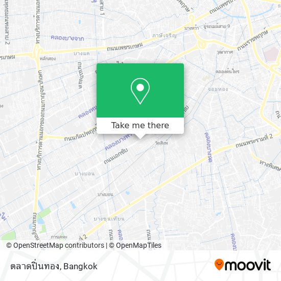 ตลาดปิ่นทอง map