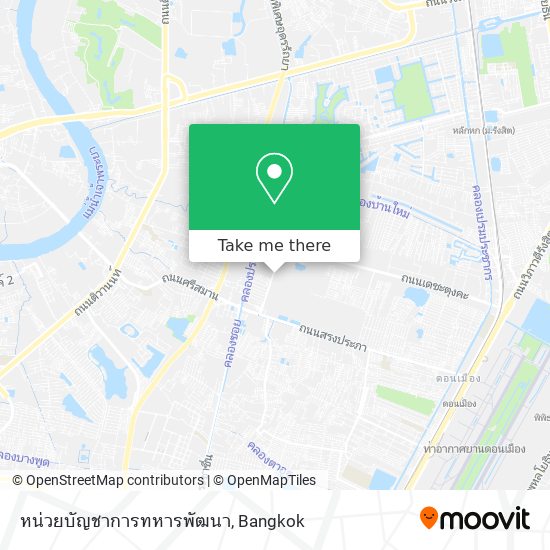 หน่วยบัญชาการทหารพัฒนา map