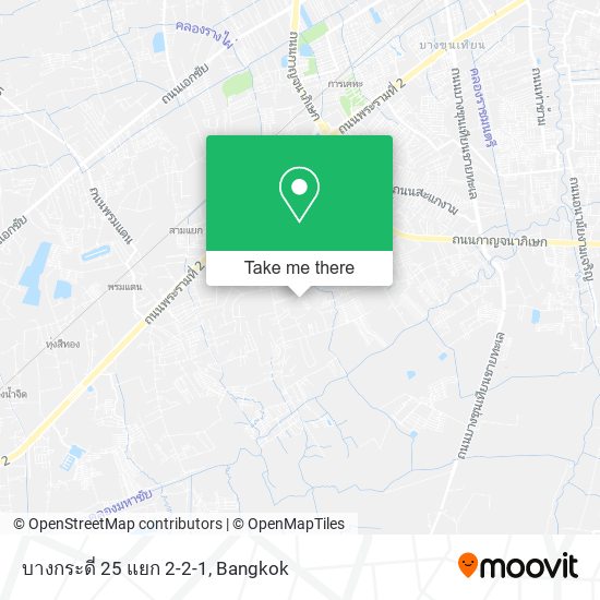 บางกระดี่ 25 แยก 2-2-1 map