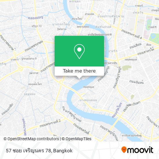 57 ซอย เจริญนคร 78 map