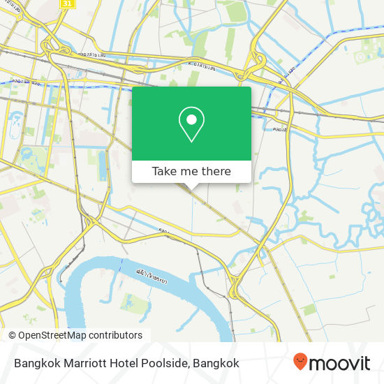 Bangkok Marriott Hotel Poolside map