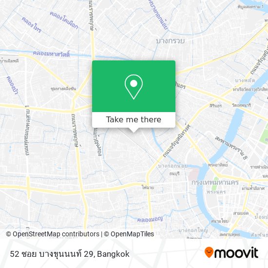 52 ซอย บางขุนนนท์ 29 map