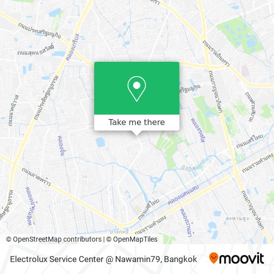 Electrolux Service Center @ Nawamin79 map