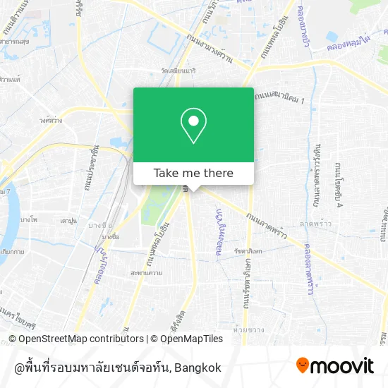 @พื้นที่รอบมหาลัยเซนต์จอห์น map