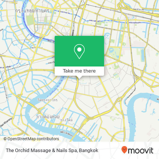 The Orchid Massage & Nails Spa map