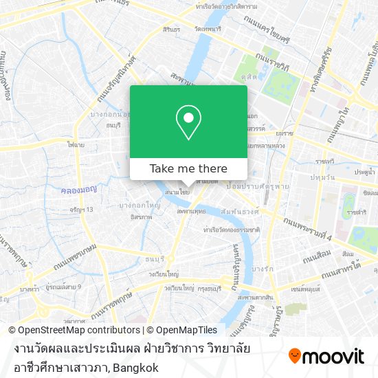 งานวัดผลและประเมินผล ฝ่ายวิชาการ วิทยาลัยอาชีวศึกษาเสาวภา map