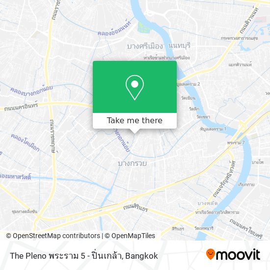 The Pleno พระราม 5 - ปิ่นเกล้า map