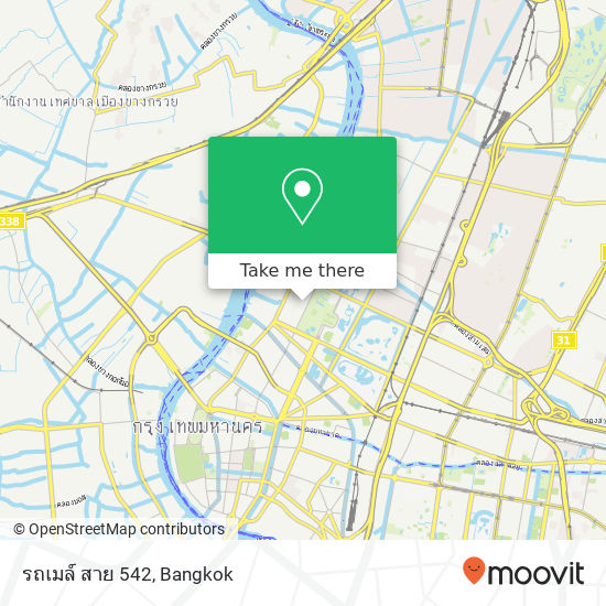 รถเมล์ สาย 542 map