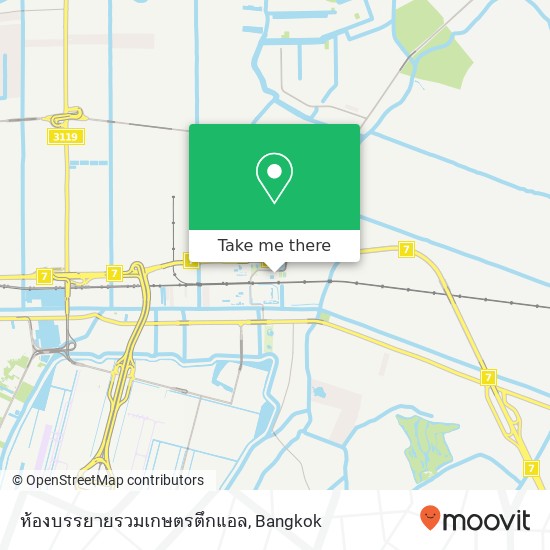 ห้องบรรยายรวมเกษตรตึกแอล map