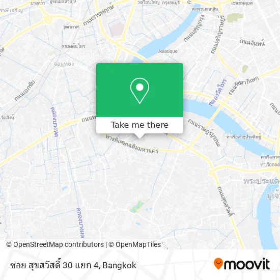 ซอย สุขสวัสดิ์ 30 แยก 4 map