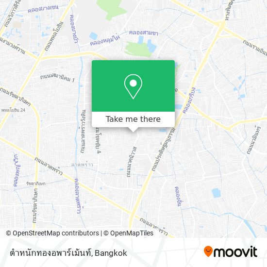 ตำหนักทองอพาร์เม้นท์ map