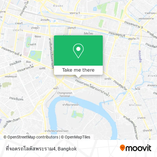 ที่จอดรถโลตัสพระราม4 map
